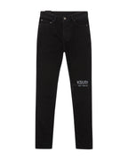 Mens Chitch Laid Black Est Slim Denim Jeans - Black