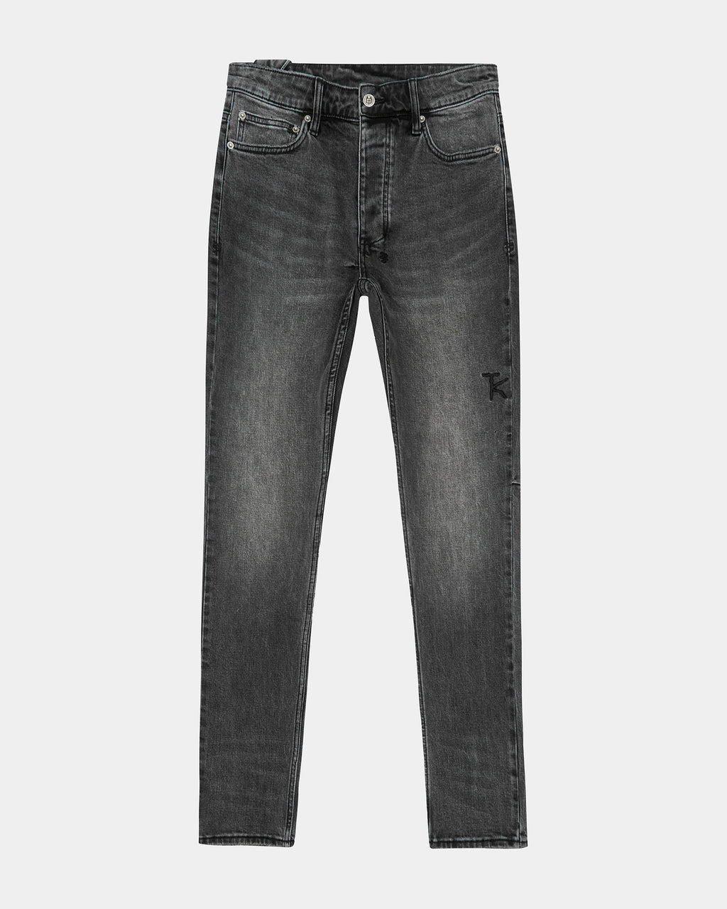 Mens Chitch Midnight Slim Denim Jeans - Black