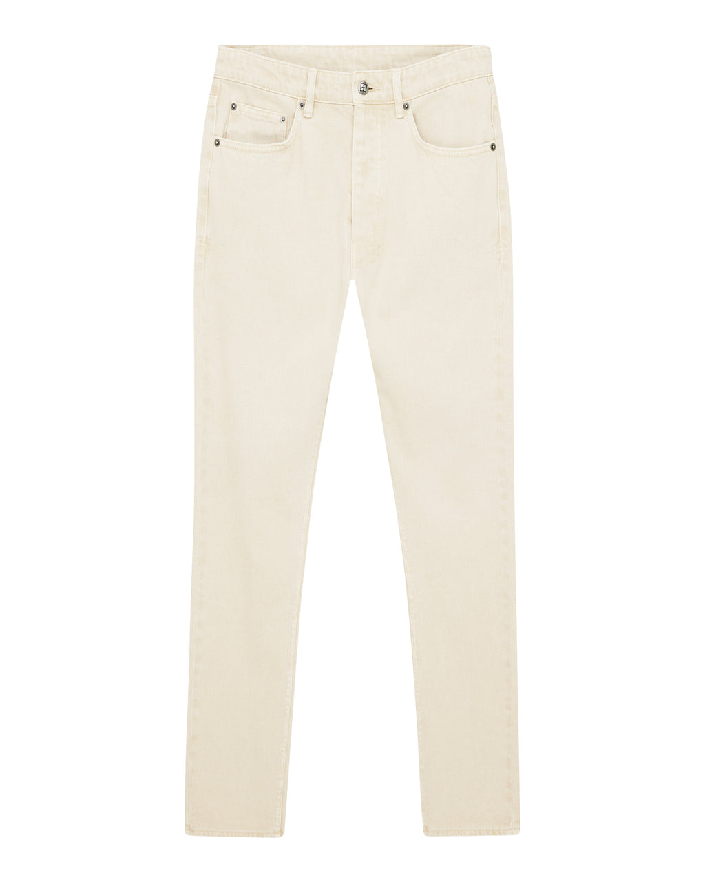 Mens Chitch 1999 Ivory Slim Denim Jeans - Beige