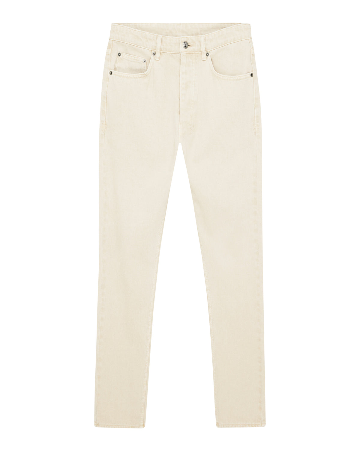 Mens Chitch 1999 Ivory Slim Denim Jeans - Beige