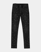 MENS CHITCH METALIK BLACK DENIM JEANS