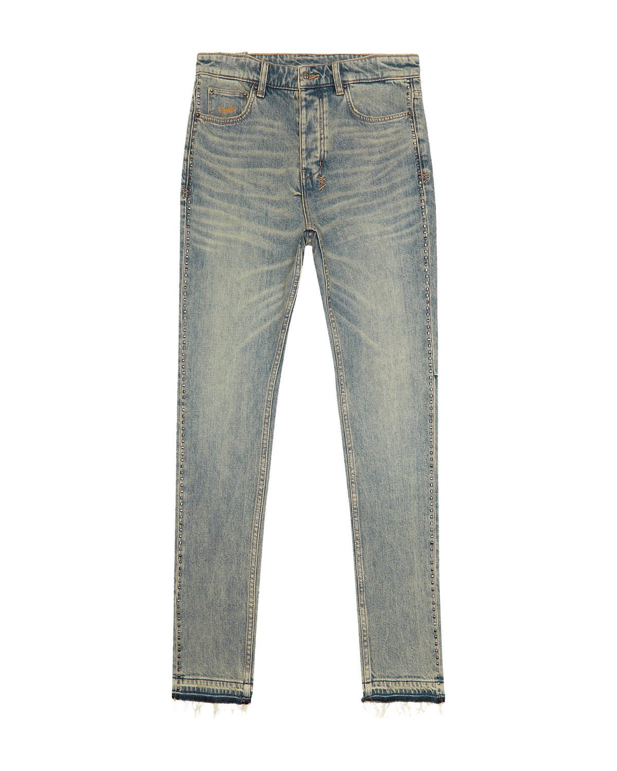 Mens Chitch Stagelight Studded Slim Denim Jeans | Ksubi ++