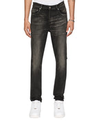 Mens Chitch Tarr Studded Slim Denim Jeans - Black