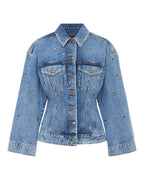 Womens Cinched Jacket Chroma Slim Jackets - Denim