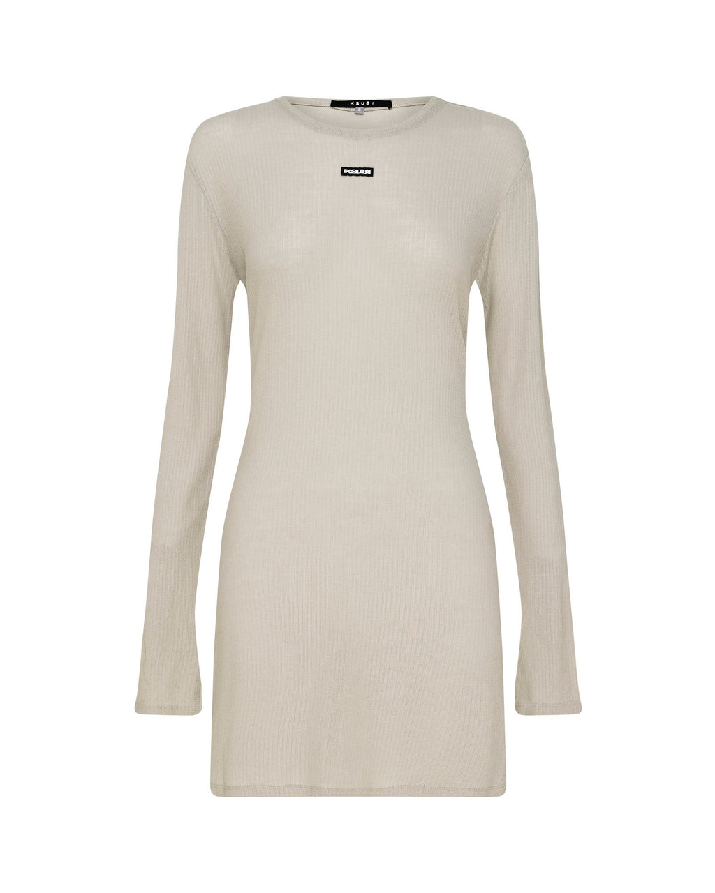 WOMENS CRAWFORD LS MINI DRESS TAUPE DRESSES