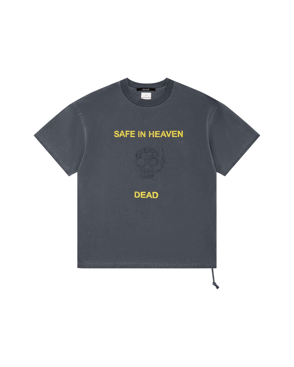 MENS DEAD EKCESS SS TEE CHARCOAL TEES