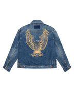 Mens Doubledown Oh G Jacket Antique Kraft Oversized Jackets - Denim