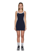 Womens Chloe Tank Dress Navy Slim Dresses - Navy