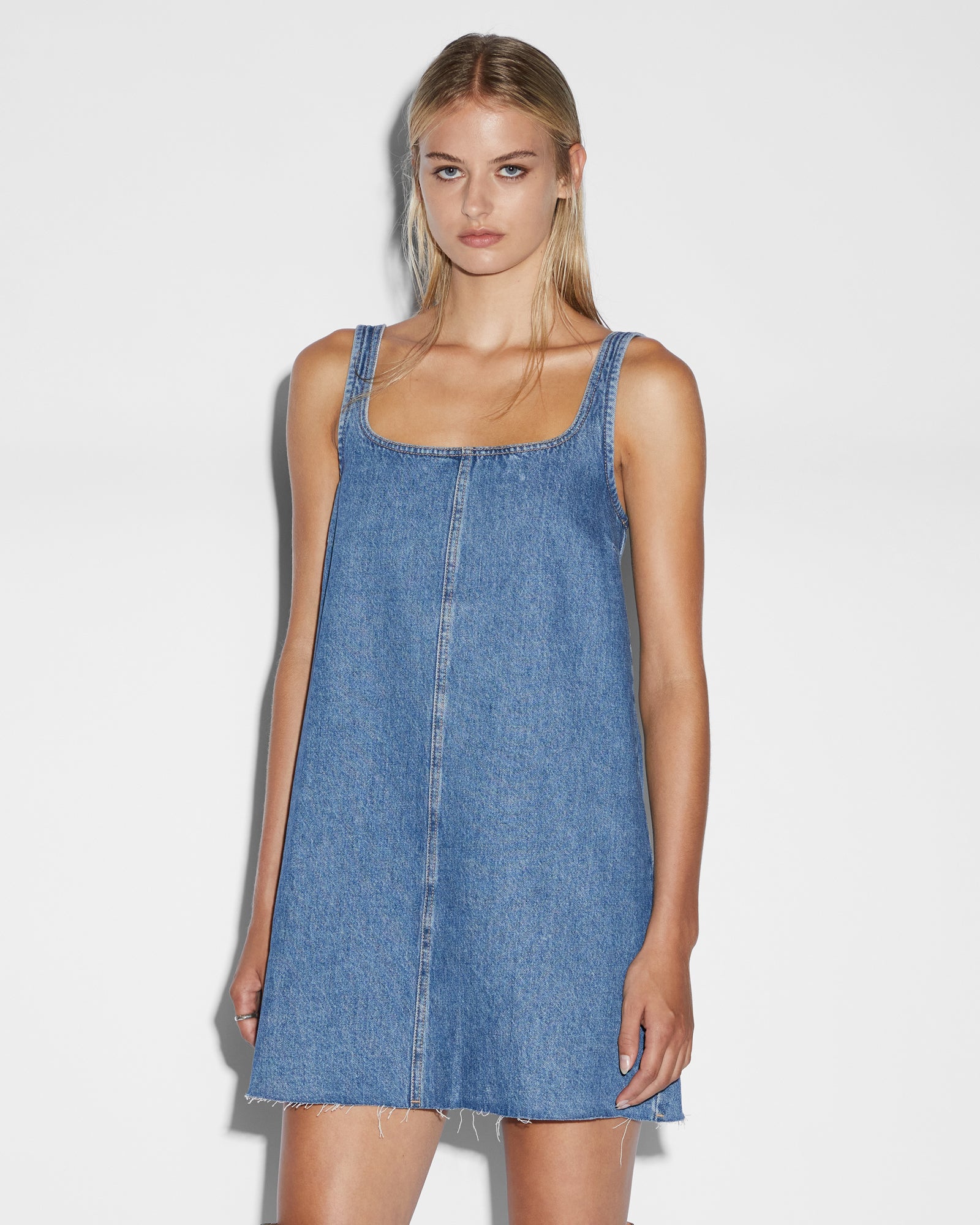 Evening Jean Shift Dress