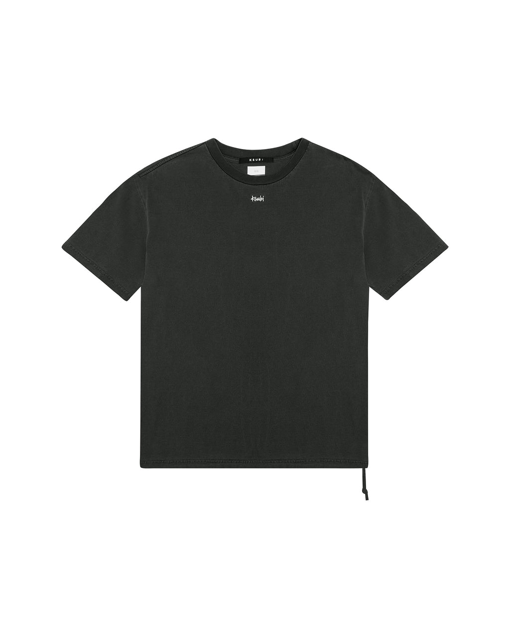 Mens Eagle Biggie Ss Tee Faded Black Oversized Tees - Black