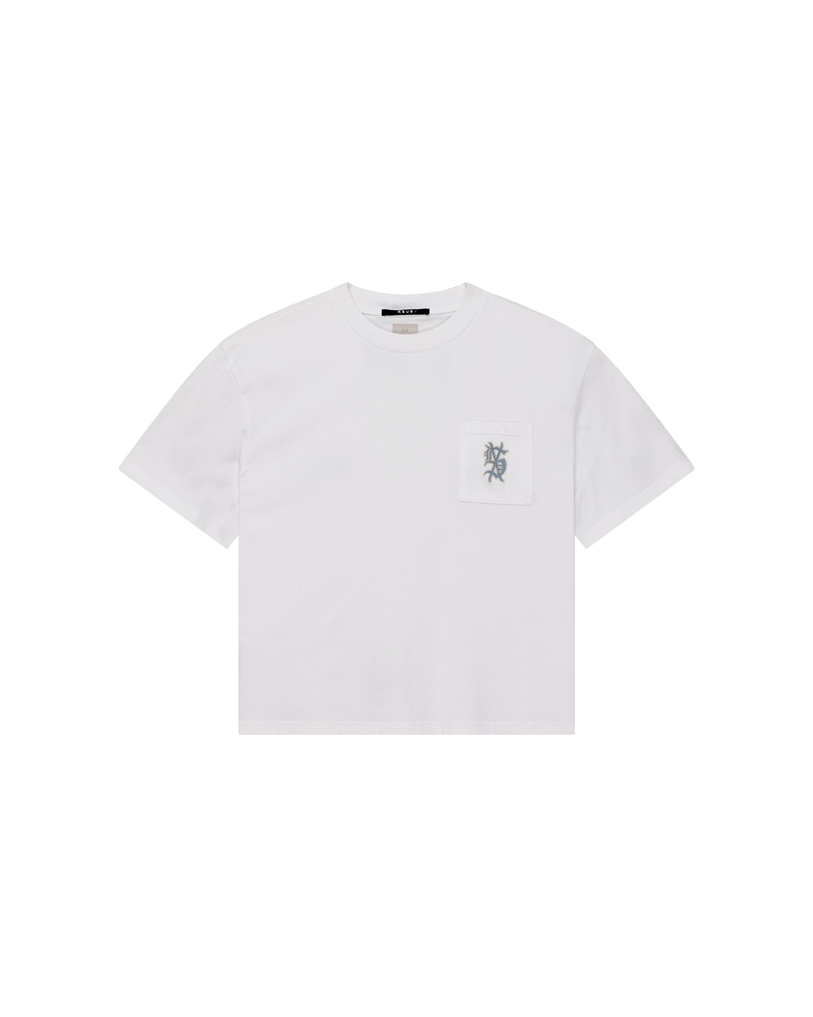 Mens Effect Ekcess Pocket Ss Tee Tru White Tees | Ksubi ++