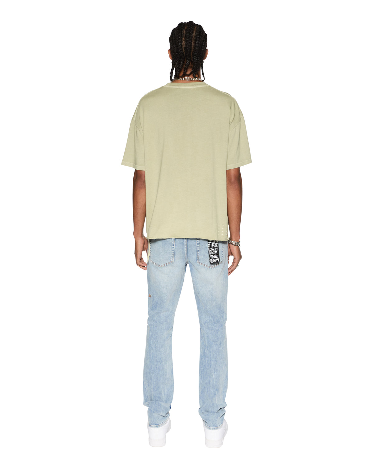Mens Est Pocket Ss Tee Grass Regular Tees - Green