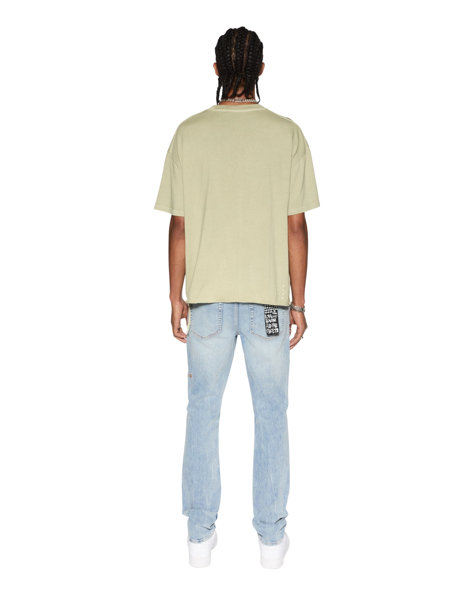 EST POCKET SS TEE GRASS