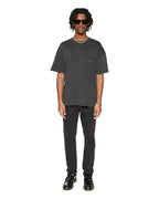 Mens Est Pocket Ss Tee Old Black Regular Tees - Black
