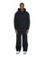 MENS  4X4 PAISE BIGGIE HOODIE COBALT BLACK REGULAR FLEECE
