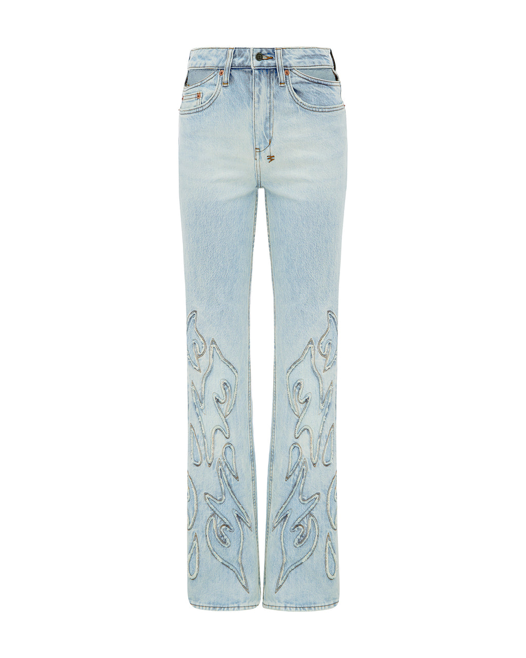 WOMENS FRONTIER SOHO PARAGON PATCH DENIM JEANS