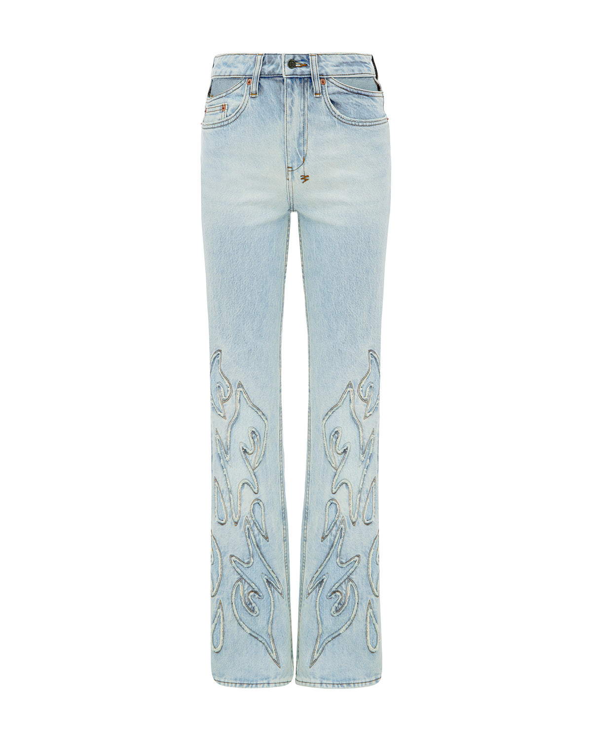 WOMENS FRONTIER SOHO PARAGON PATCH DENIM JEANS