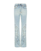 WOMENS FRONTIER SOHO PARAGON PATCH DENIM JEANS