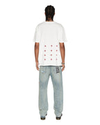 Mens Fuego Biggie Ss Tee Tru White Oversized Tees - White