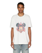 Mens Fuego Biggie Ss Tee Tru White Oversized Tees - White