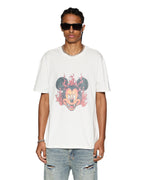 Mens Fuego Biggie Ss Tee Tru White Oversized Tees - White