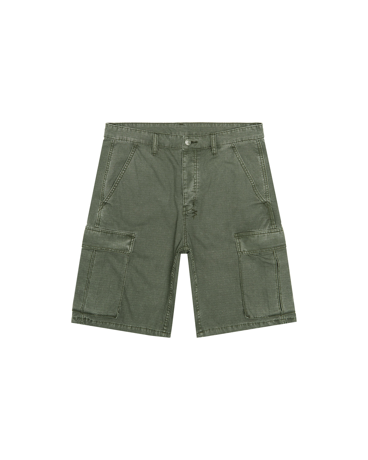 Mens Fugitive Cargo Short Forest Relaxed Walkshorts - Green
