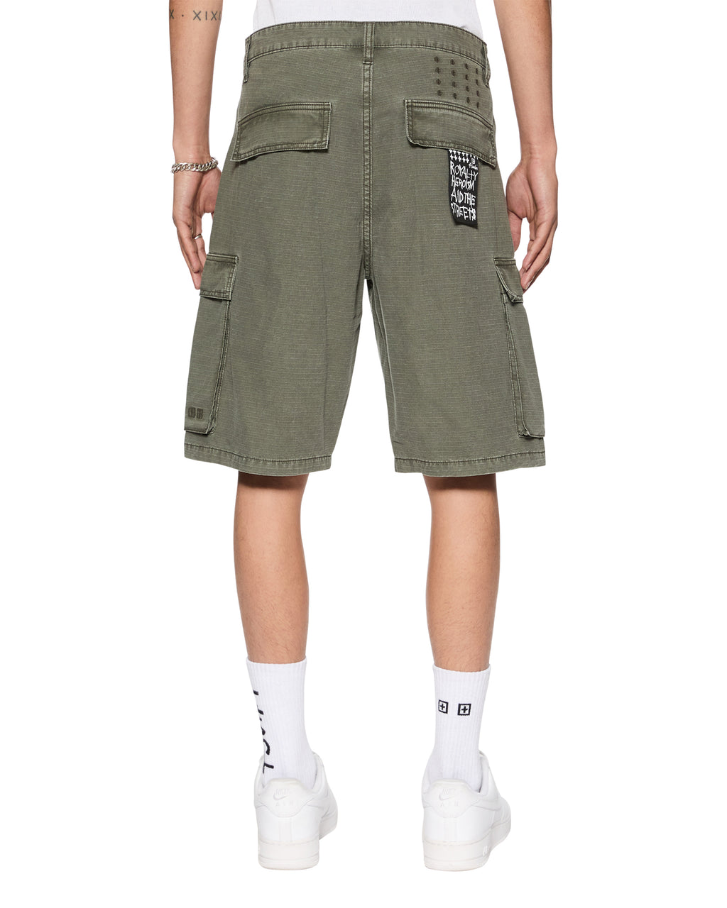 Mens Fugitive Cargo Short Forest Relaxed Walkshorts - Green