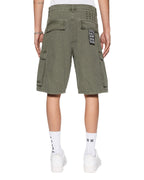 Mens Fugitive Cargo Short Forest Relaxed Walkshorts - Green