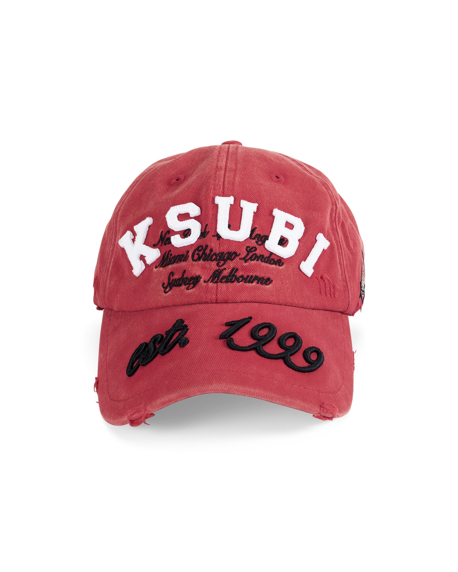 DUKE KREST DAD CRIMSON REGULAR HEADWEAR