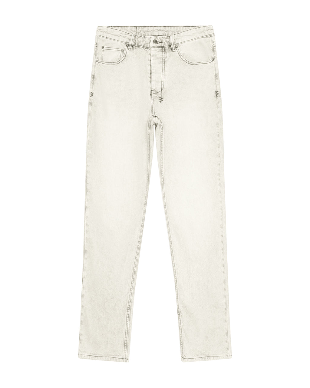 Mens Hazlow Pluto Straight Denim Jeans - Grey