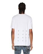 Mens Hero Kash Ss Tee Tru White Regular Tees - White