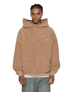 Mens 1999 Ekcess Hoodie Elk Oversized Fleece - Brown