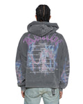 FALLEN EKCESS ZIP HOODIE FADED BLACK