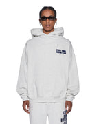 Mens Club Ekcess Hoodie Snow Marle Oversized Fleece - Grey