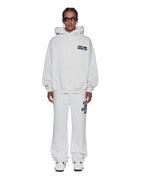 Mens Club Ekcess Hoodie Snow Marle Oversized Fleece - Grey