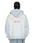 EFFECT EKCESS ZIP HOODIE ICE MIST