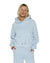 WOMENS  ORIGIN HOODIE ICE MIST OVERSIZED FLEECE