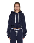 RACEWAY CARTER SLIM HOODIE NAVY