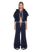 Womens Raceway Origin Trakpant Navy Regular Pants - Navy