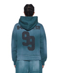 RUGGED ZIP HOODIE OPAL GREEN