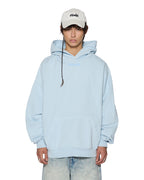 Mens Sott Ekcess Hoodie Shallows Oversized Fleece - Blue