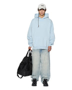 Mens Sott Ekcess Hoodie Shallows Oversized Fleece - Blue