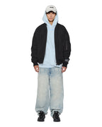 Mens Sott Ekcess Hoodie Shallows Oversized Fleece - Blue