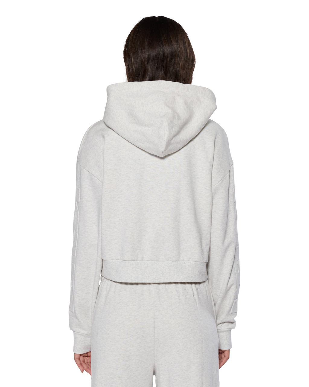 Womens Sott Origin Hoodie Snow Marle Oversized Fleece - Grey