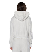 Womens Sott Origin Hoodie Snow Marle Oversized Fleece - Grey