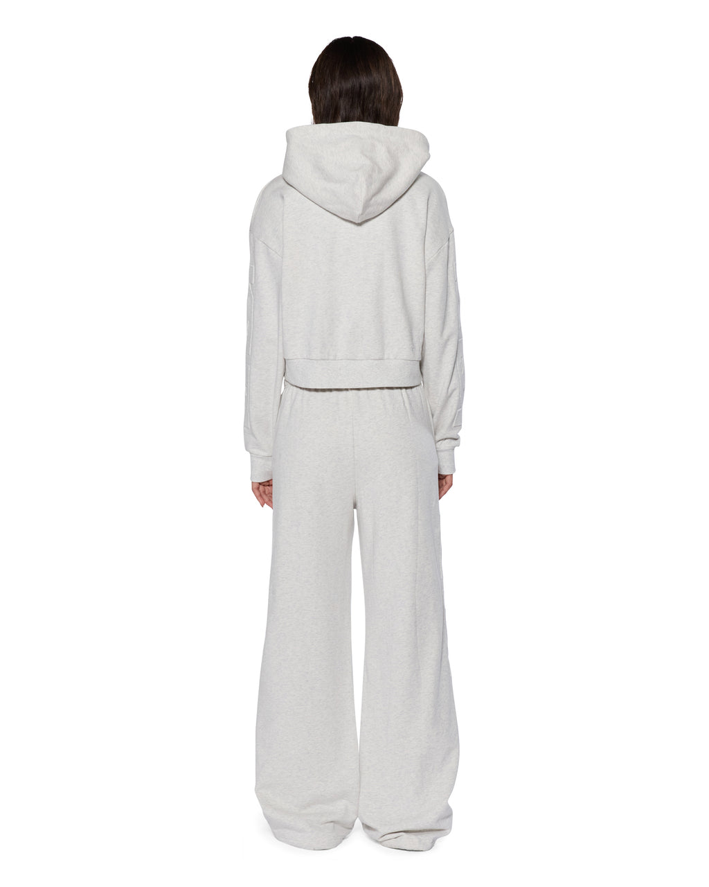 Womens Sott Origin Hoodie Snow Marle Oversized Fleece - Grey