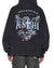 MENS  SPIRIT EKCESS HOODIE ACID BLACK OVERSIZED FLEECE