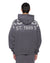 MENS  STATE EKCESS HOODIE CHARCOAL FADE OVERSIZED FLEECE
