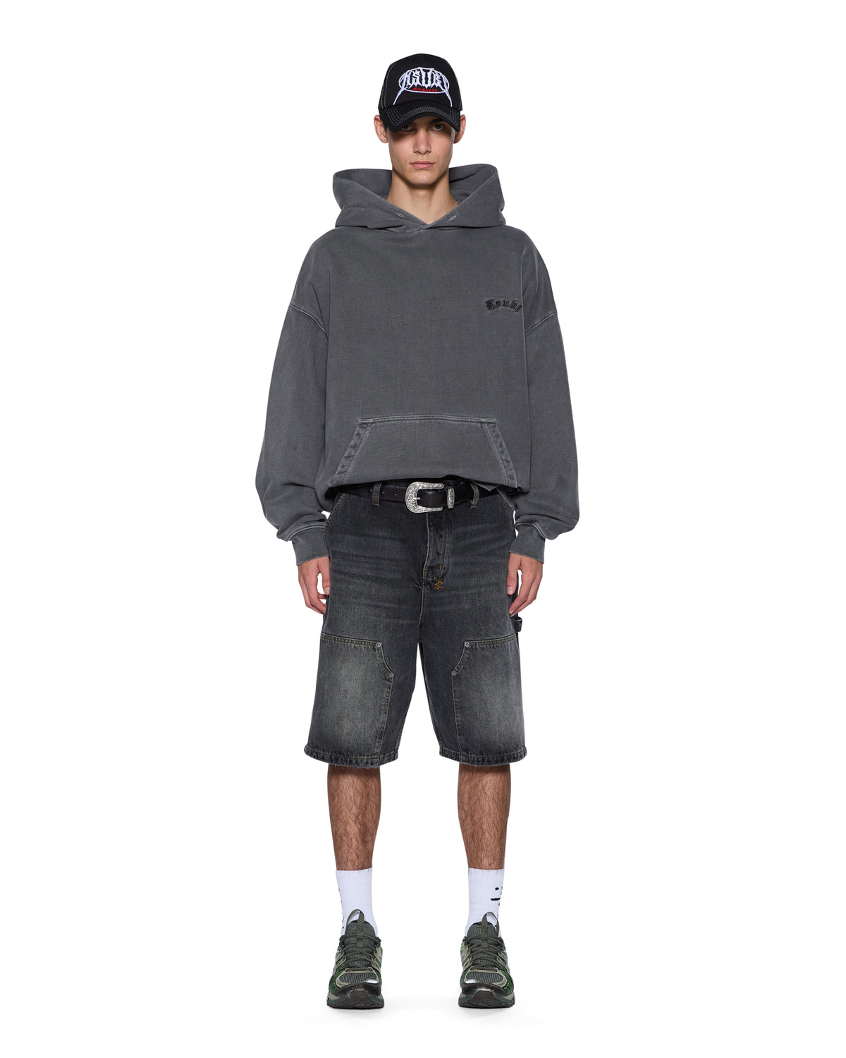 THORNED EKCESS HOODIE CHARCOAL
