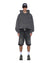 MENS  THORNED EKCESS HOODIE CHARCOAL OVERSIZED FLEECE